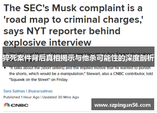 猝死案件背后真相揭示与他杀可能性的深度剖析